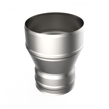 Переходник 100х115, AISI 430/0,8мм, h=180мм(GS) *1