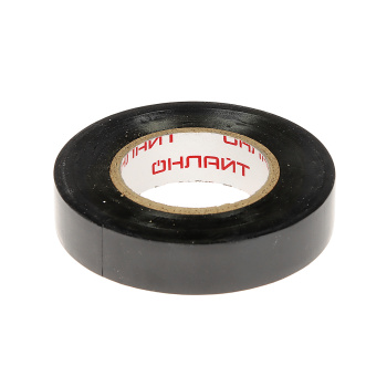Изолента ОНЛАЙТ OIT-B15-20BL ПВХ  черная 71677