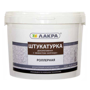 Штукатурка декоративная с эффектом шубы 15 кг Лакра *1/44