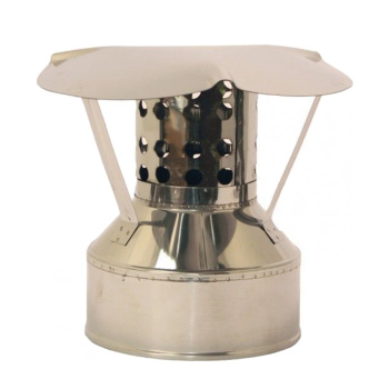 Оголовок с искрогасителем 120х200 нерж./оцинк., 0,5мм 0,5мм, *1/6