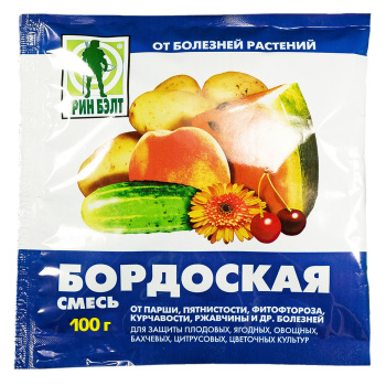 Бордоская смесь 100 г (медный купорос + известь) Green Belt