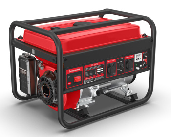 Генератор бензиновый 4Т 3,5кВт 6,5л.с 208см3 бак 15л ручной стартер БГ-3500 Энергомаш *1