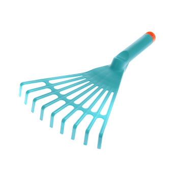 Грабельки веерные цветочные, пластик "ЭКО"  *1/120