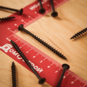 Саморезы по дереву BROZEX пакет 4,2*70 крупная резьба (15шт) *10/100