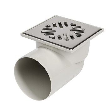 Трап горизонтальный д110 хром *1/10