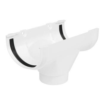 Воронка желоба 120 мм ТехноНиколь, белый