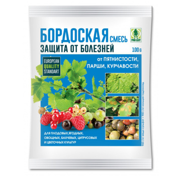 Бордоская смесь 100 г (медный купорос + известь) Green Belt