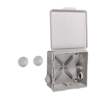 Коробка распаячная 8 вх. ОП 100х100х55мм IP54 TDM SQ1401-0513 инд. штр-код *1/10/60