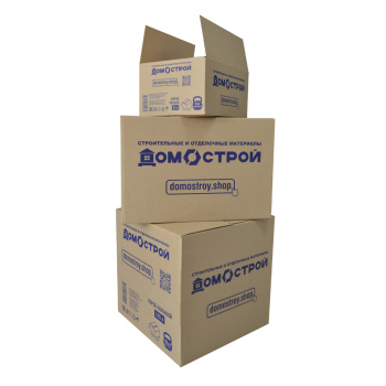 Коробка из гофрокартона ДомоСтрой, 400х300х200 мм