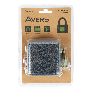 Замок навесной Аvers PD-15-90 блистер *1/4/16