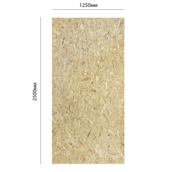 Плита 15 мм OSB-3 (ОСБ-3) Ultrabuild (Kronospan), 2500х1250 мм, 3.125 м²