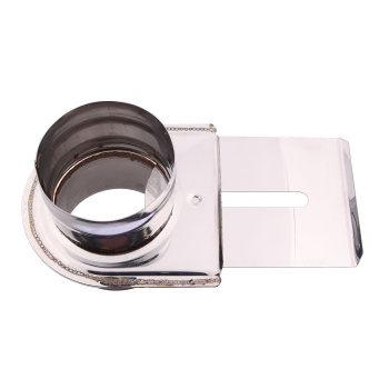 Шибер-задвижка d.115 0,8мм нержавейка AISI 430 GS аналог РП11 *1/10