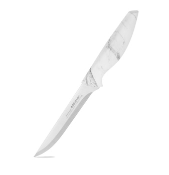 Нож кухонный ATTRIBUTE  пл.р. Marble филейный дл.лезв.15см AKM236 блистер *1/6/36