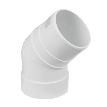 Колено трубы 80 мм ТехноНиколь, 135°, белый