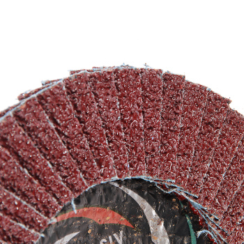 Круг шлифовальный лепестковый торцевой 125*22мм зерно  А24 ЛУГА *10/80