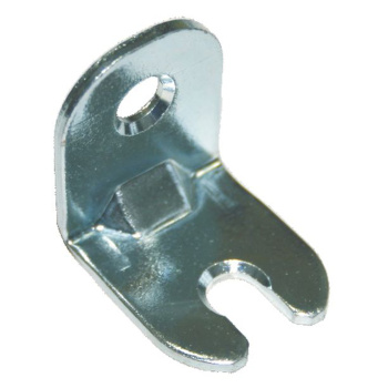 Стяжка угловая  2.16-Д цинк БЕЗ ВИНТОВ (комплект 2шт) ДомоСтрой *10/500