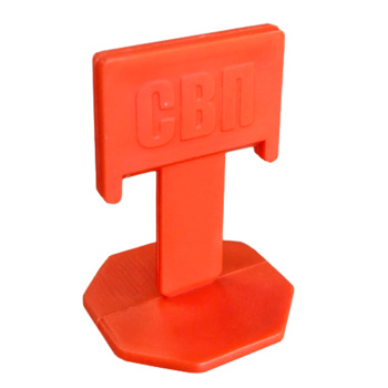 Система выравнивания плитки СВП зажим "Флажок" 1,4мм (пакет 50шт) (арт.339-1050)   *1/85/170