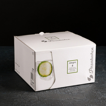 Набор стаканов 425 мл Pasabahce Аллегра,, 4 шт., стекло