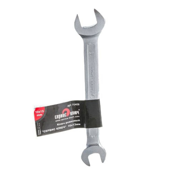 Ключ рожковый 10х13 холодный штамп CrV (70409) СЕРВИС КЛЮЧ *1/20/200