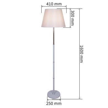 Торшер 02057-0.6-01 BK-CR Е27 60Вт  *1