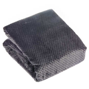 Плед 200*220см микрофибра жаккард ананас фиолетовый арт.292 NOVEL *1/8