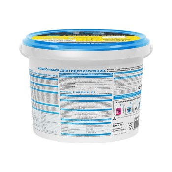 Набор гидроизоляция CL 51 7.5 кг, лента герметизирующая CL 152 8 м Церезит