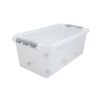 Контейнер д/хранения пластм. "Профи Комфорт" 55л 720х390х295мм на Кол.Прозр. арт.798("ПБ")*1/3