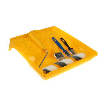 Набор малярный "Русский маляр" Акор, кюветка, валик, кисти