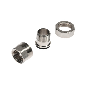 Соединитель с накидной гайкой прямой 1/2"(Ø15) М/П (американка) CTM CRAS0012 *10/120