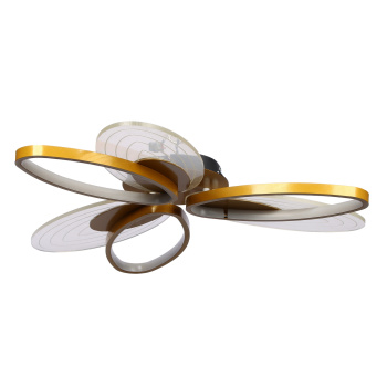 Светильник светодиодный акриловый 760мм 72W H2080 36W*2 gray с пультом   VERNER LIGHTING *1